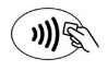 debit card contactless icon