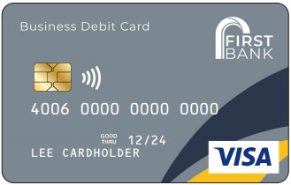 First Bank Business Debit Card